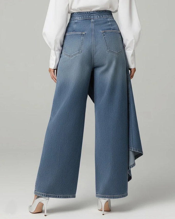Audrey™ | Denim Wrap Trousers
