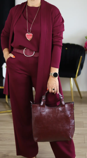 Erisandra™ | Elegant 3-Piece Long Cardigan Set