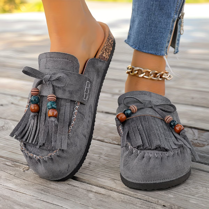 Maya™ | Bohemian Suede Loafers