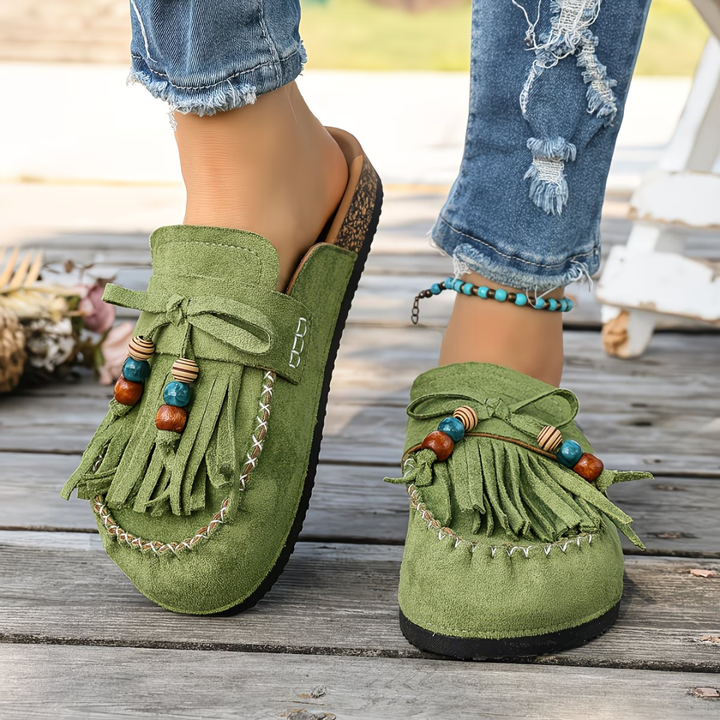 Maya™ | Bohemian Suede Loafers