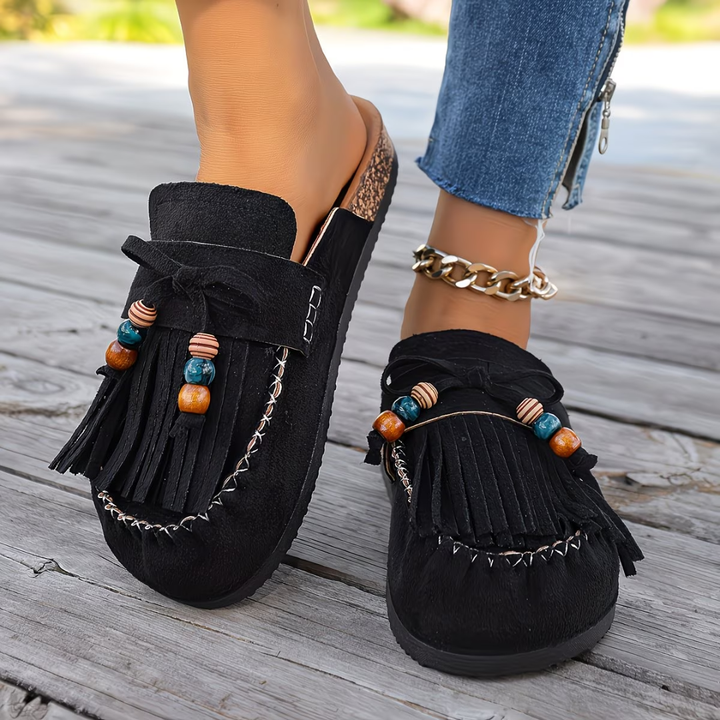 Maya™ | Bohemian Suede Loafers