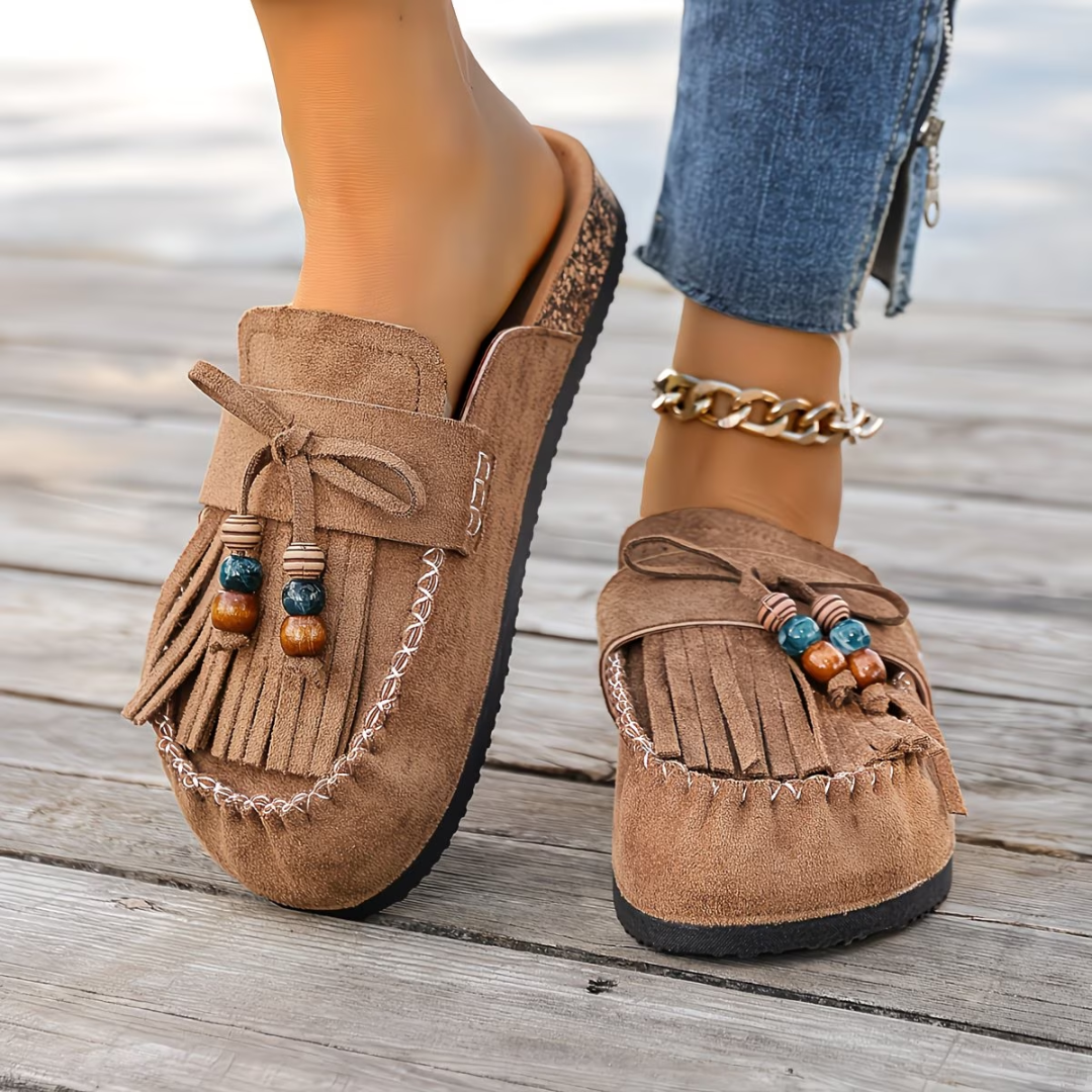 Maya™ | Bohemian Suede Loafers