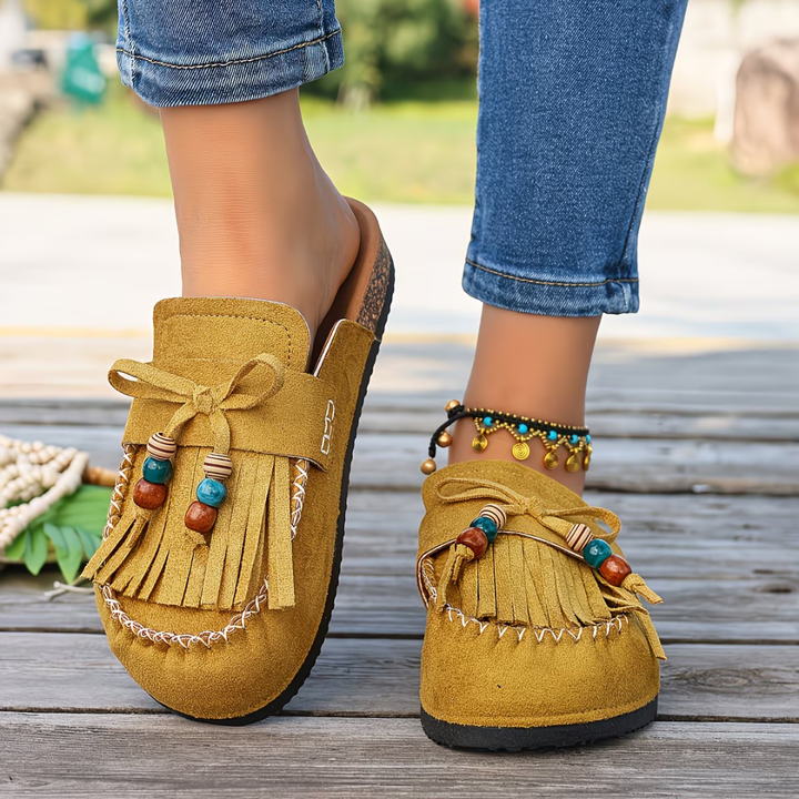 Maya™ | Bohemian Suede Loafers