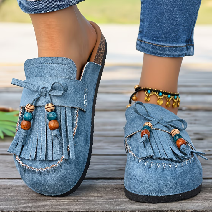 Maya™ | Bohemian Suede Loafers
