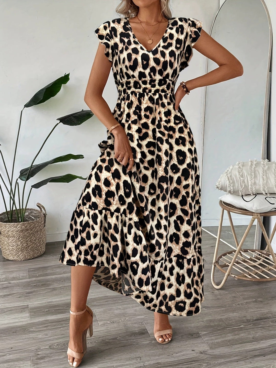 Candela | Baroque Maxi Dress