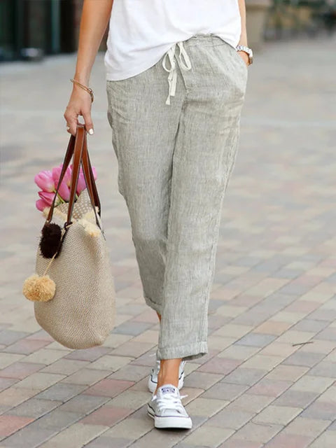 Isla™ | Linen Trousers