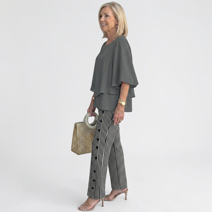 Lila | Elegant Flowy Two-Piece Summer Set