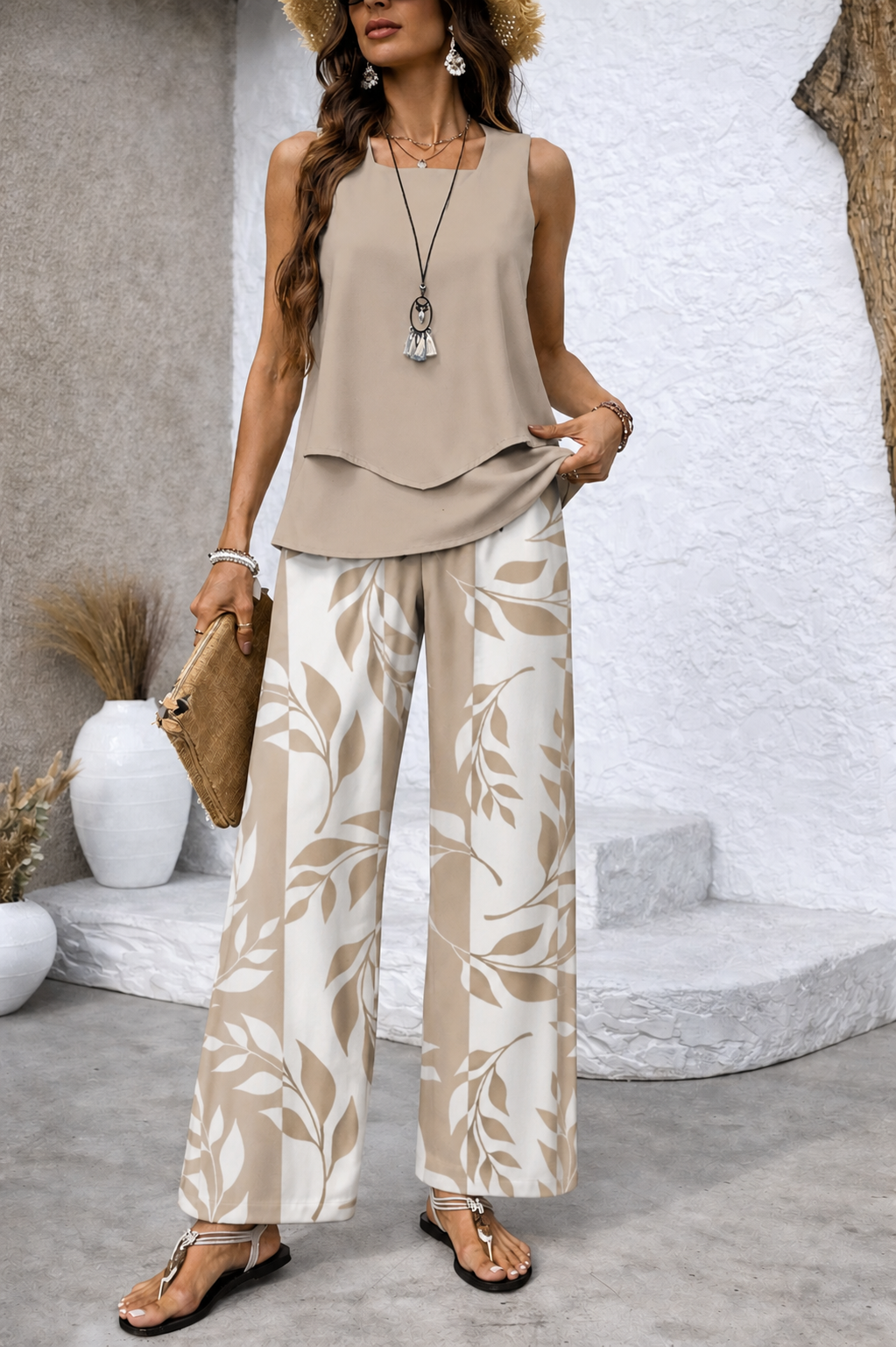 DAHLIA | DESERT LEAVES 2-PIECE SET