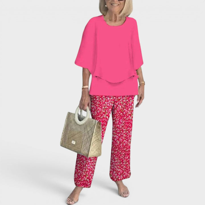 Lila | Elegant Flowy Two-Piece Summer Set
