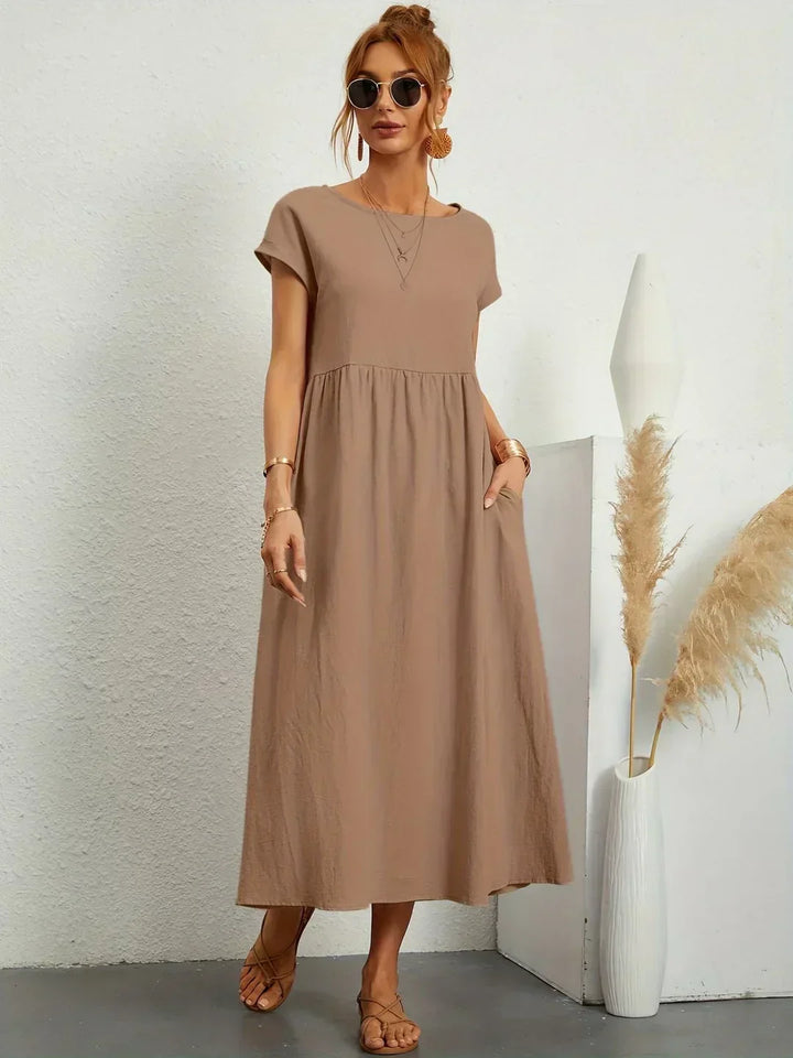 Gabrielle™ | Flowing Midi Dress