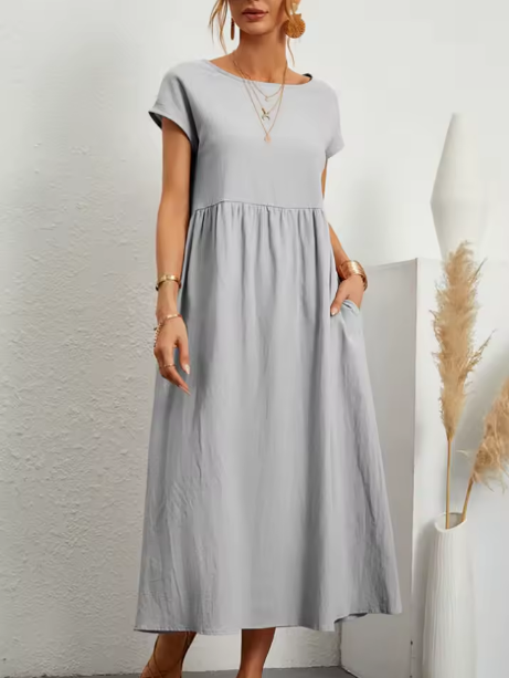 Gabrielle™ | Flowing Midi Dress