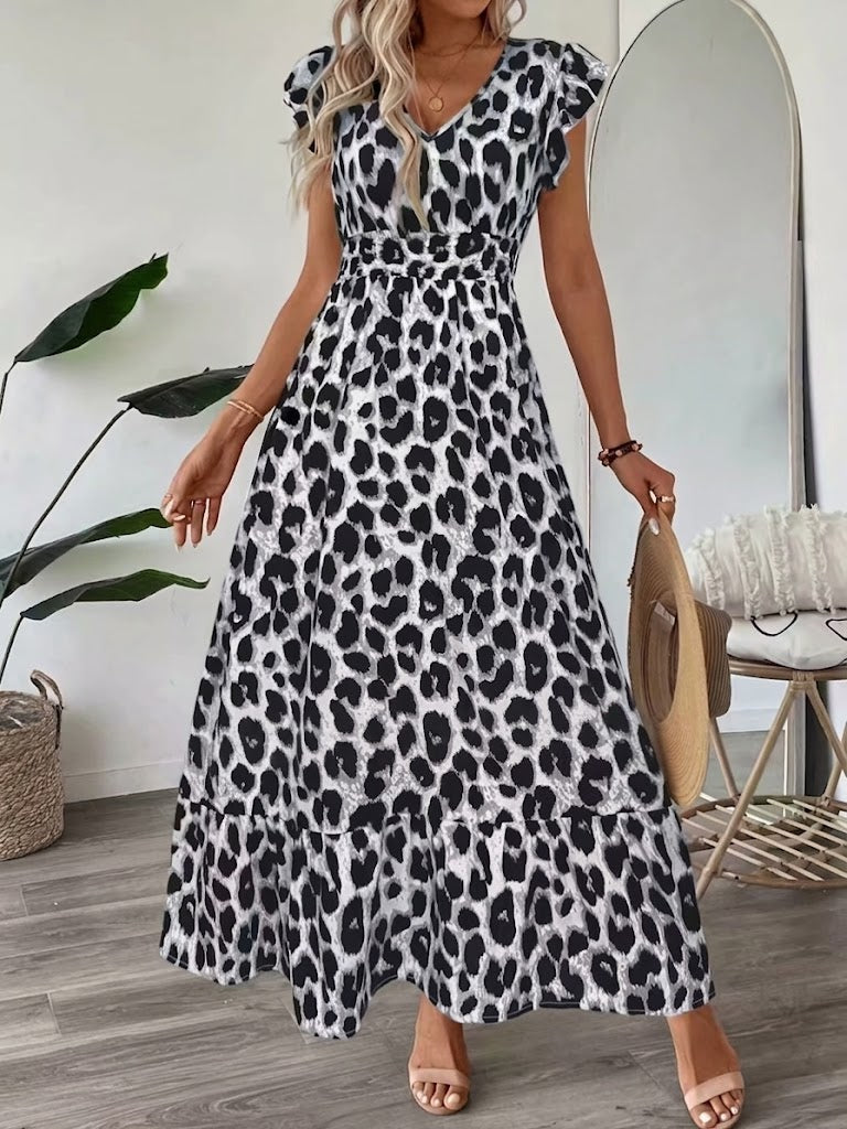 Candela | Baroque Maxi Dress