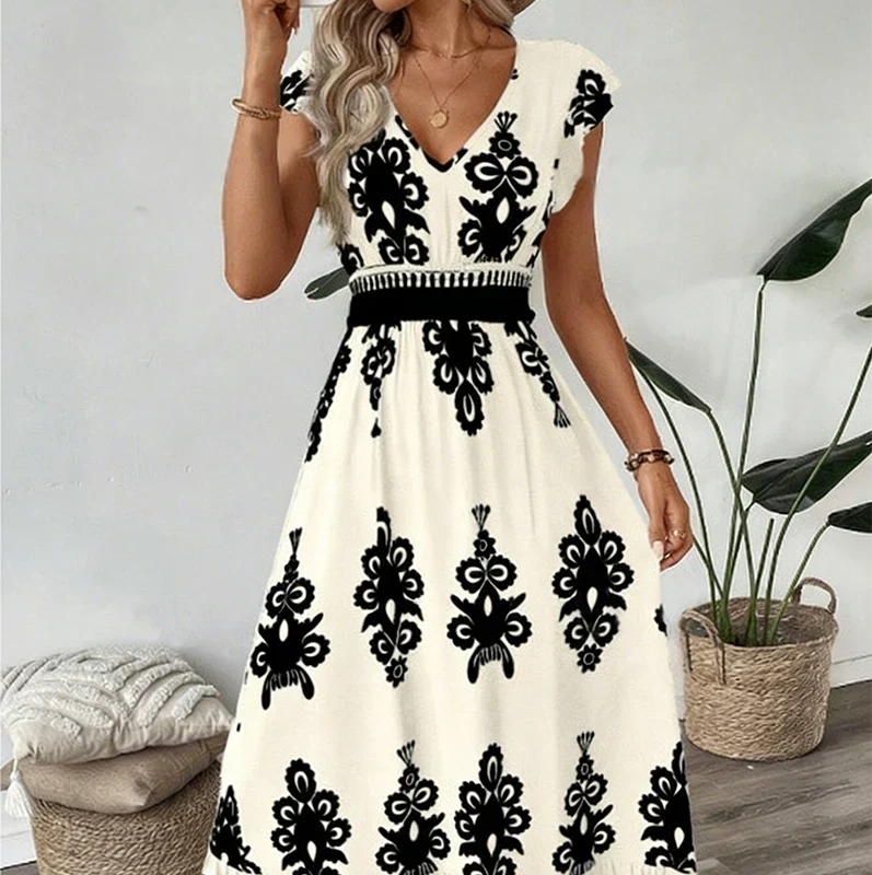 Candela | Baroque Maxi Dress